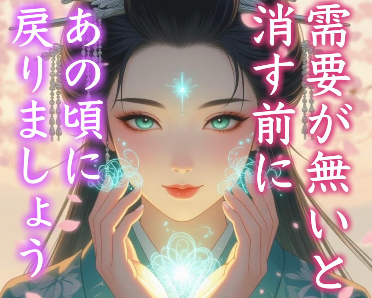 5名限定！アンチエイジングの美の神気送ります 木花咲耶姫の若返り神気！私もいつもしているお気に入りの施術♡ イメージ1