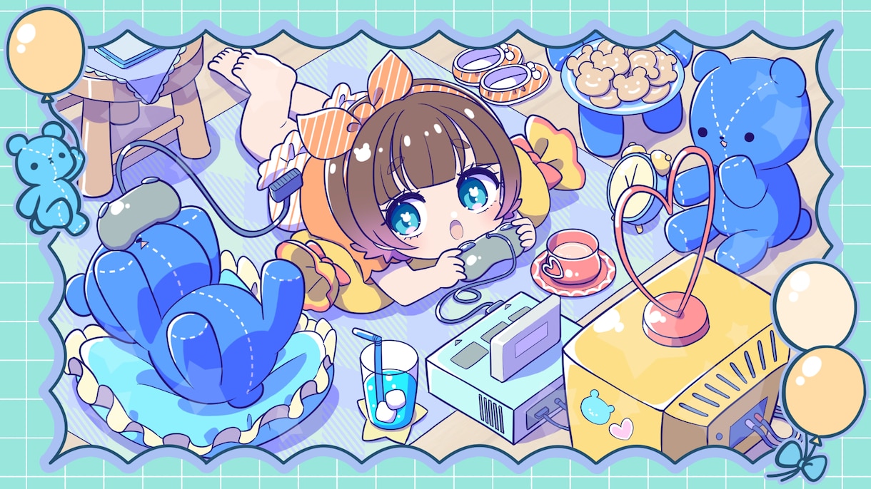 かわいいSD・ミニキャラ描きます アイコン・サムネイル・グッズに！ イメージ3