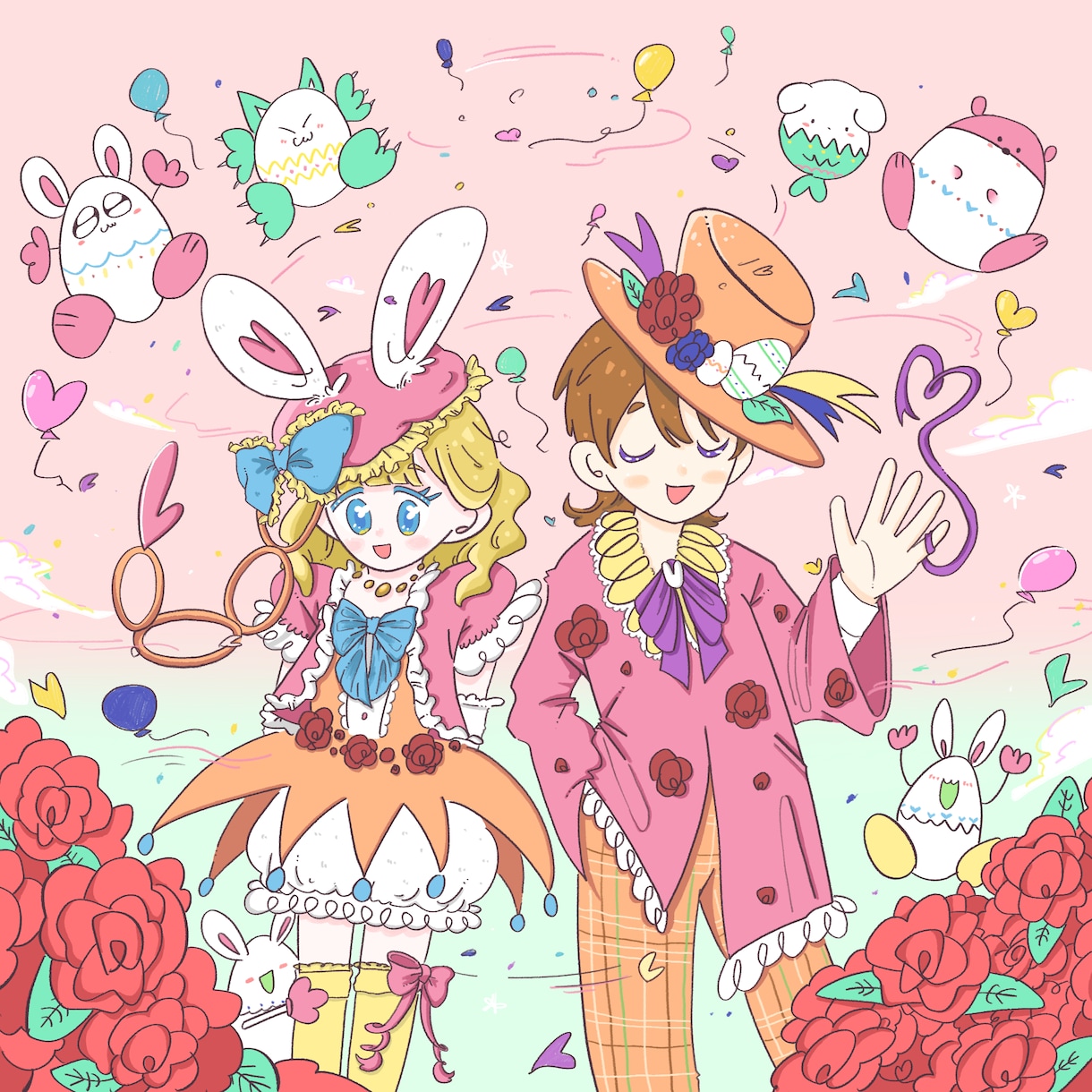 かわいイラストを描ける絵師探してる方ここにいます かわいい楽しい現実逃避できる絵描きます！ イメージ2
