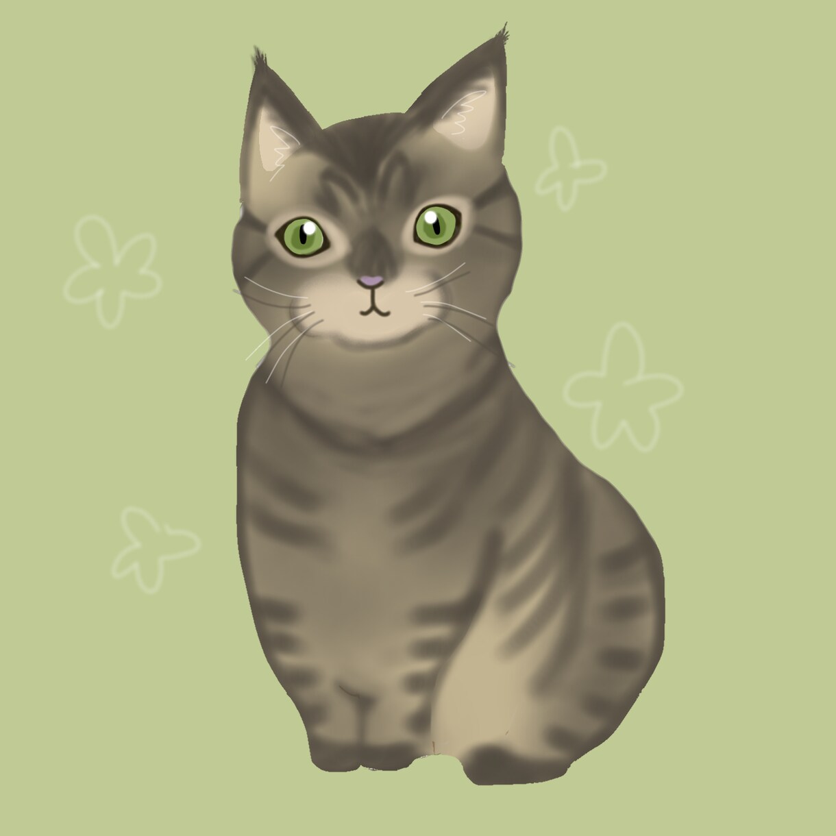 猫ちゃんの似顔絵を描きます LINEやTwitterのアイコンに使える！猫ちゃんイラスト イメージ3