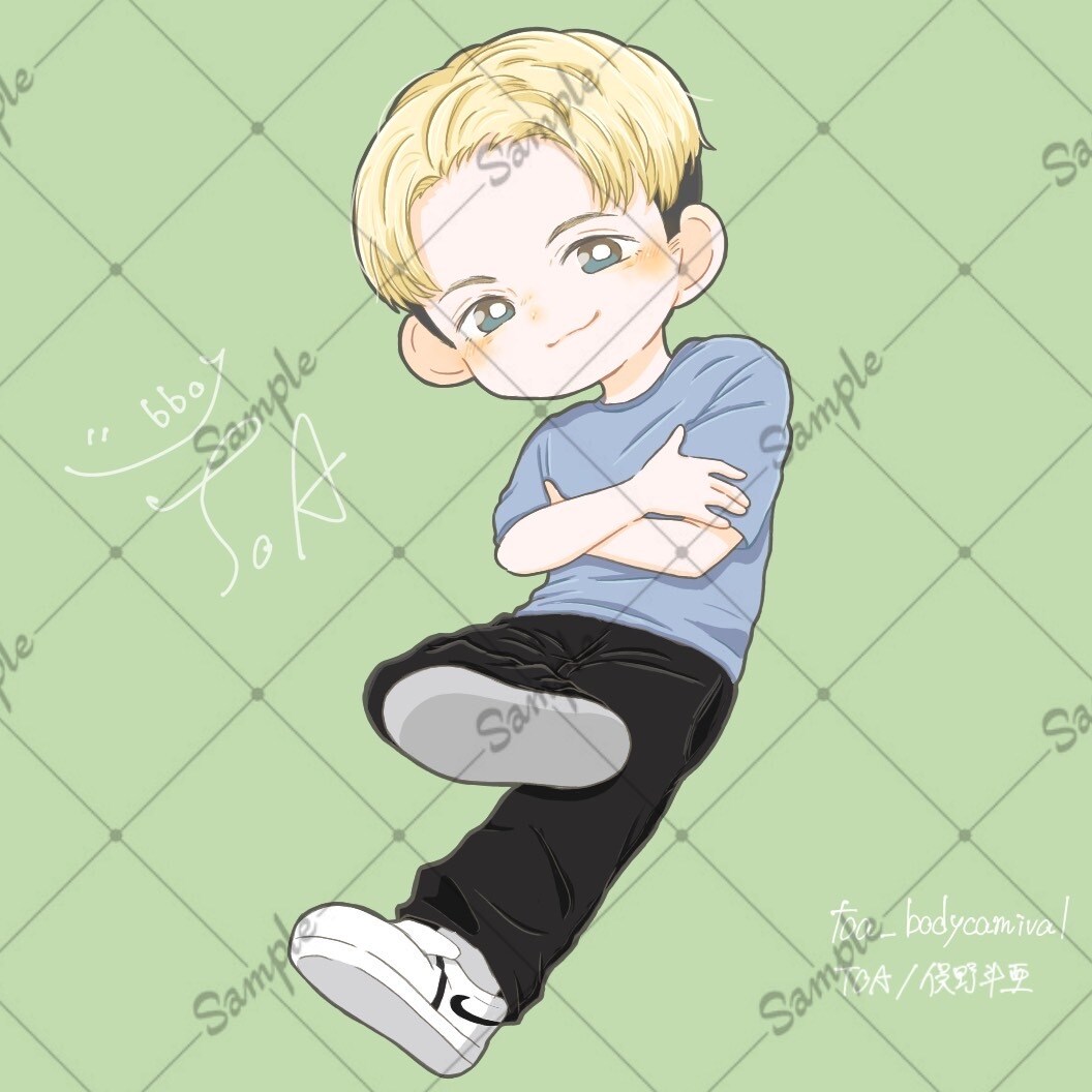 写真やキャラクターをミニキャラにします 似顔絵を可愛いミニキャラにCHANGE！ イメージ6