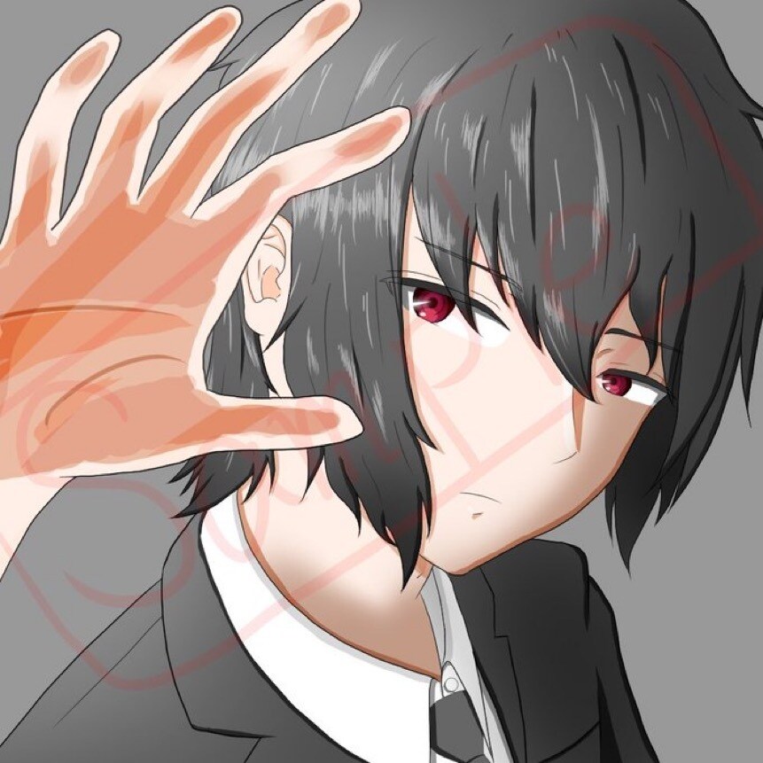 人物編】あなたのプロフィールのトプ画描きます しっかりめのオリジナルのプロフ用トプ画が欲しい人向け！ イメージ4