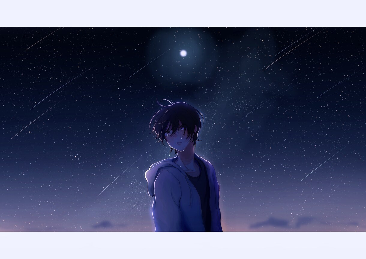 サムネや動画など多岐に渡って使える一枚絵描きます アニメ塗りや厚塗り、男性、女性、デフォルメ何でもいけます！ イメージ2