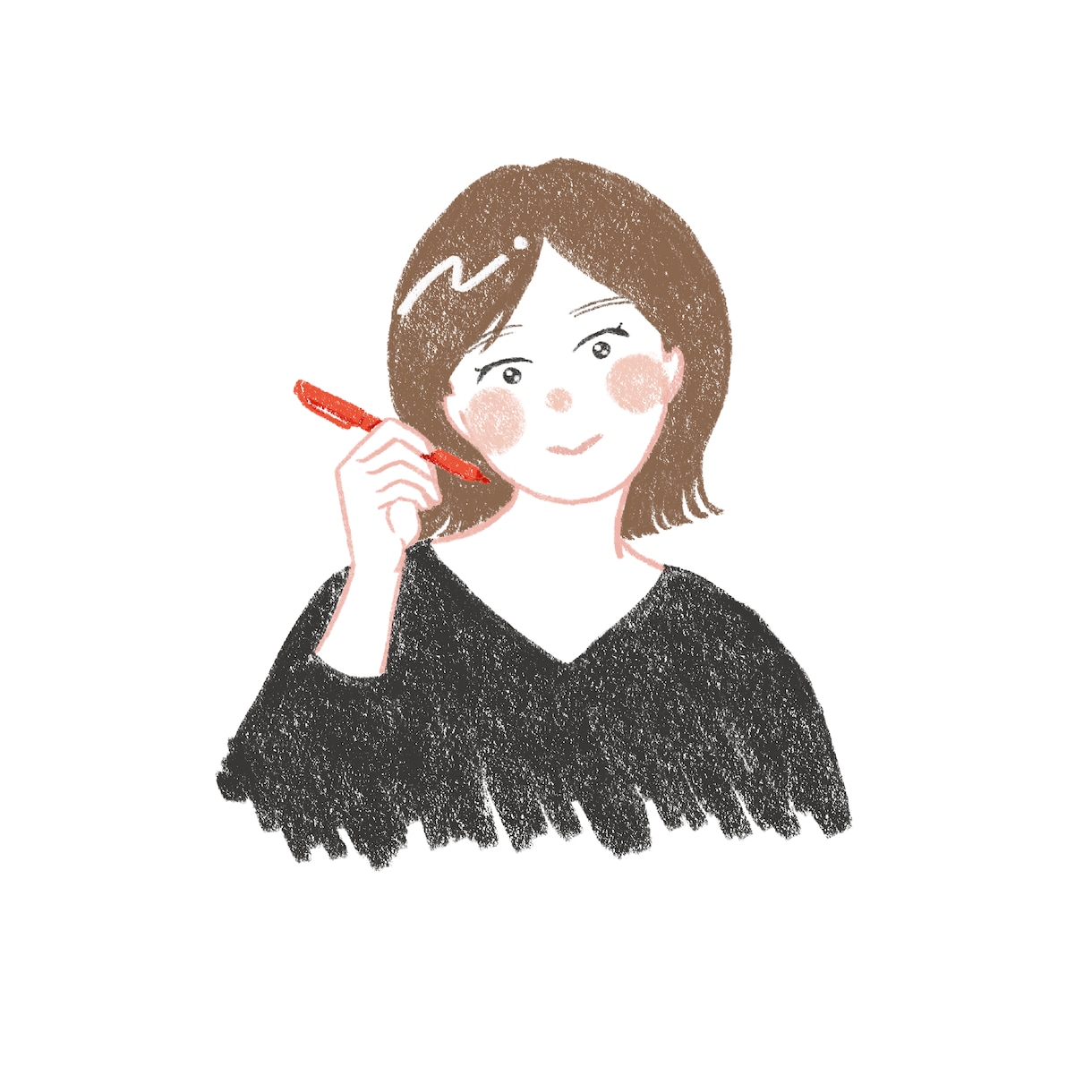 ナチュラルでやさしいアイコンイラスト描きます やさしいタッチで、雰囲気を大切にしたアイコンを制作します イメージ3