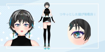 あなたのVtuberモデル制作します イラストからモデリングまで一括制作！【VTS対応】 イメージ3