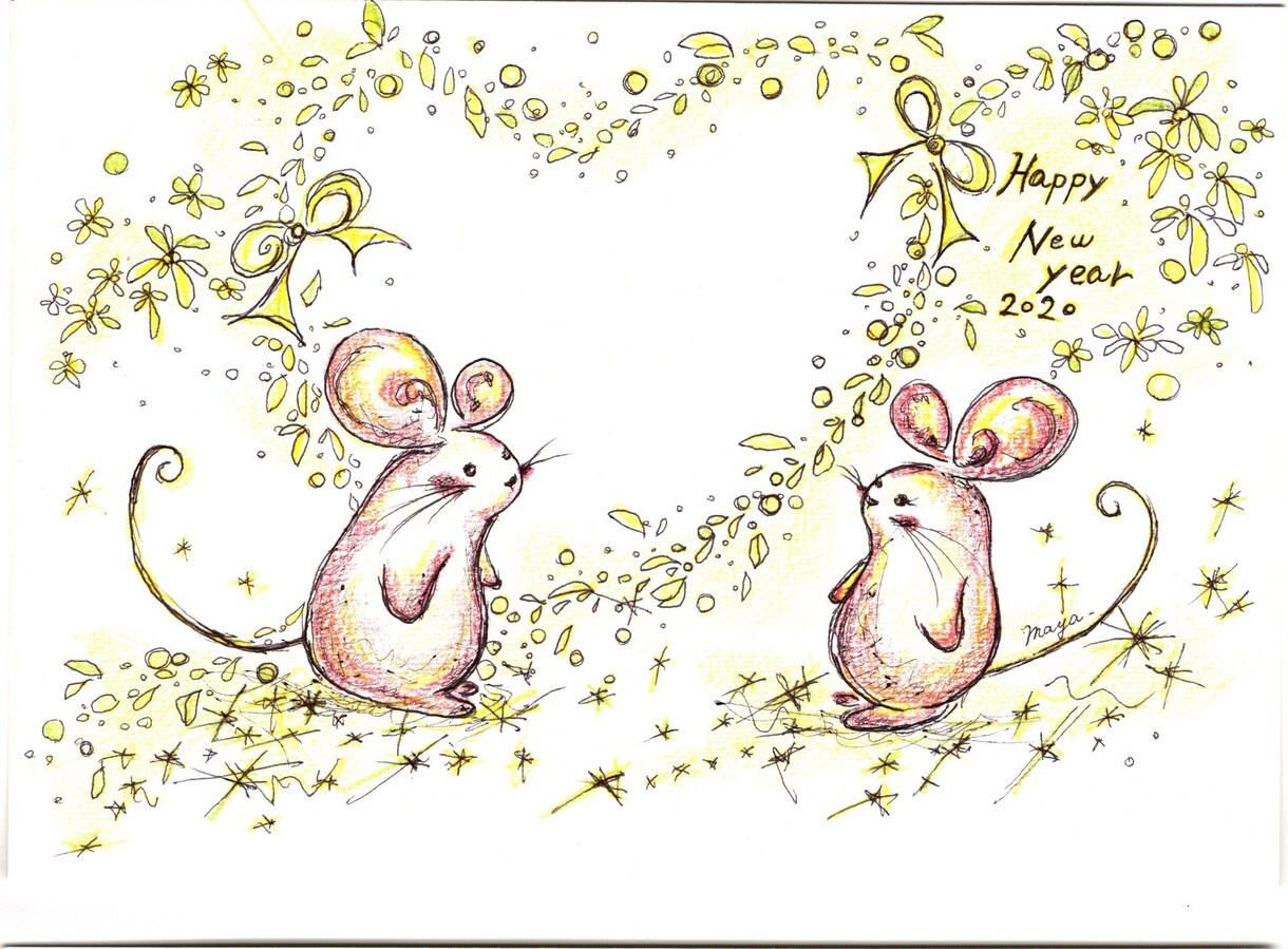 やさしいかわいいタッチのイラスト作成します 手書きならではのあたたかいイラストを提供します！ イメージ2