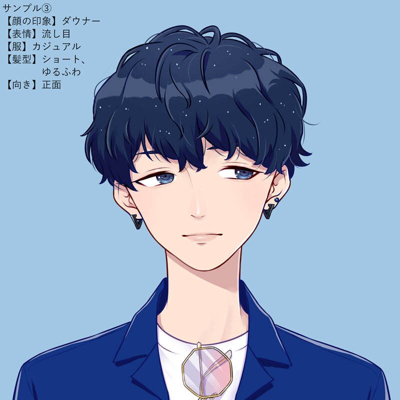 女の子、男の子アイコン描きます 理想のデザイン、自分らしいデザインを選べます イメージ3