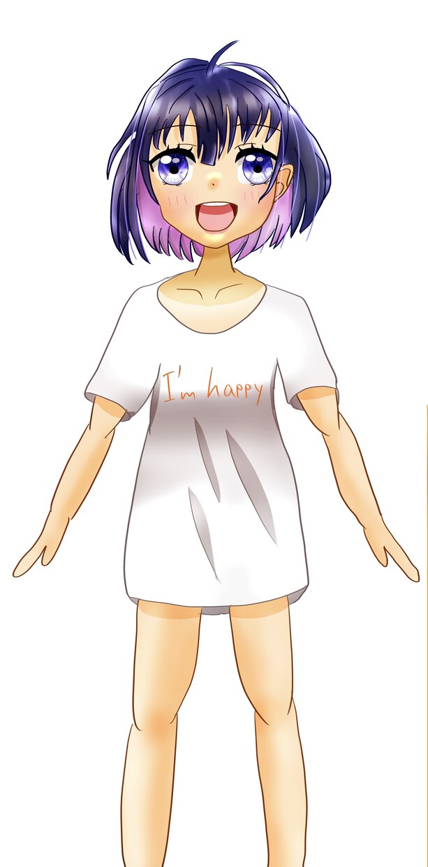 女の子のイラストを描きます 主に女の子の立ち絵を描いていきます！ イメージ1
