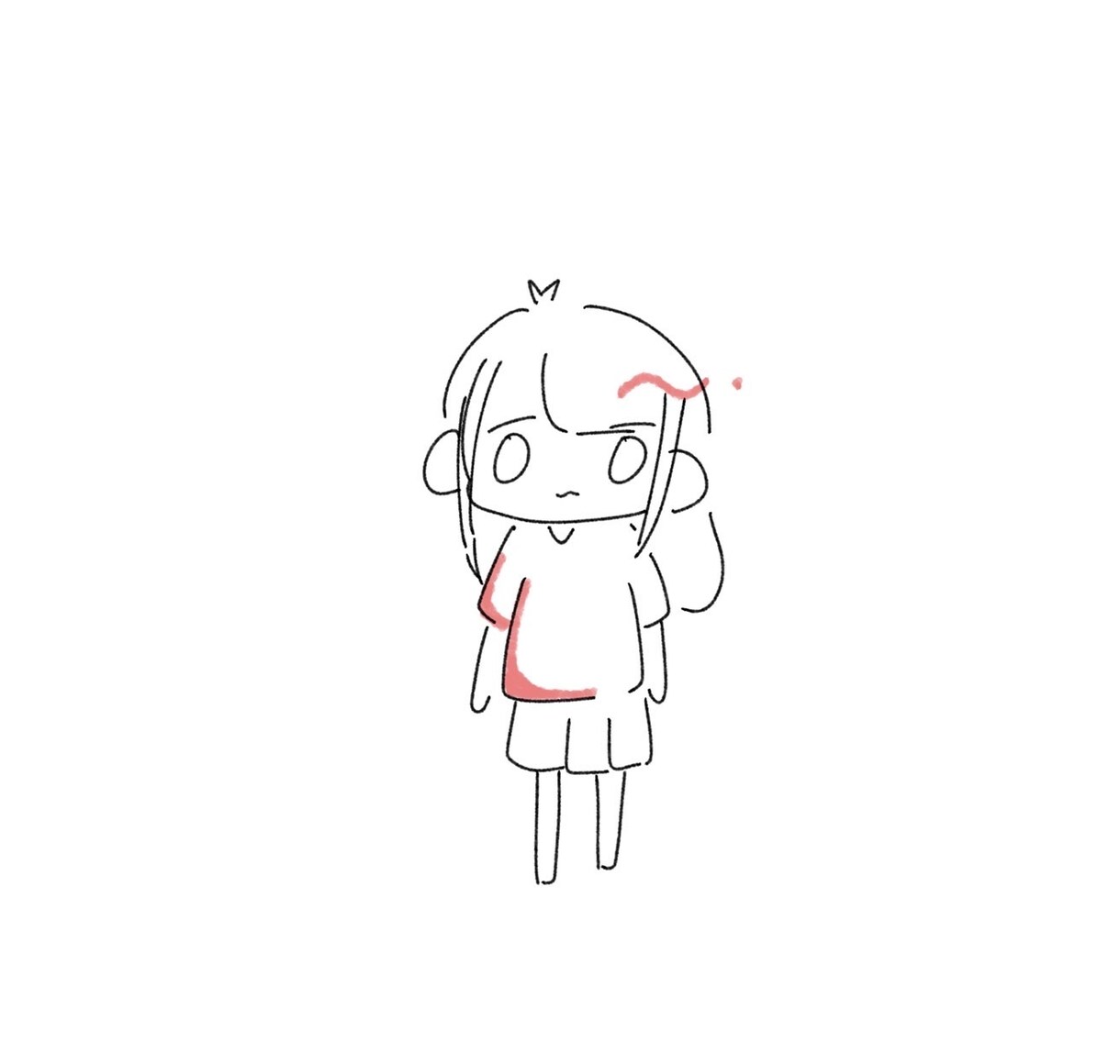 ゆるゆるなニンゲンを描きます 自由に使ってあげてください！うちの子を！！ イメージ1