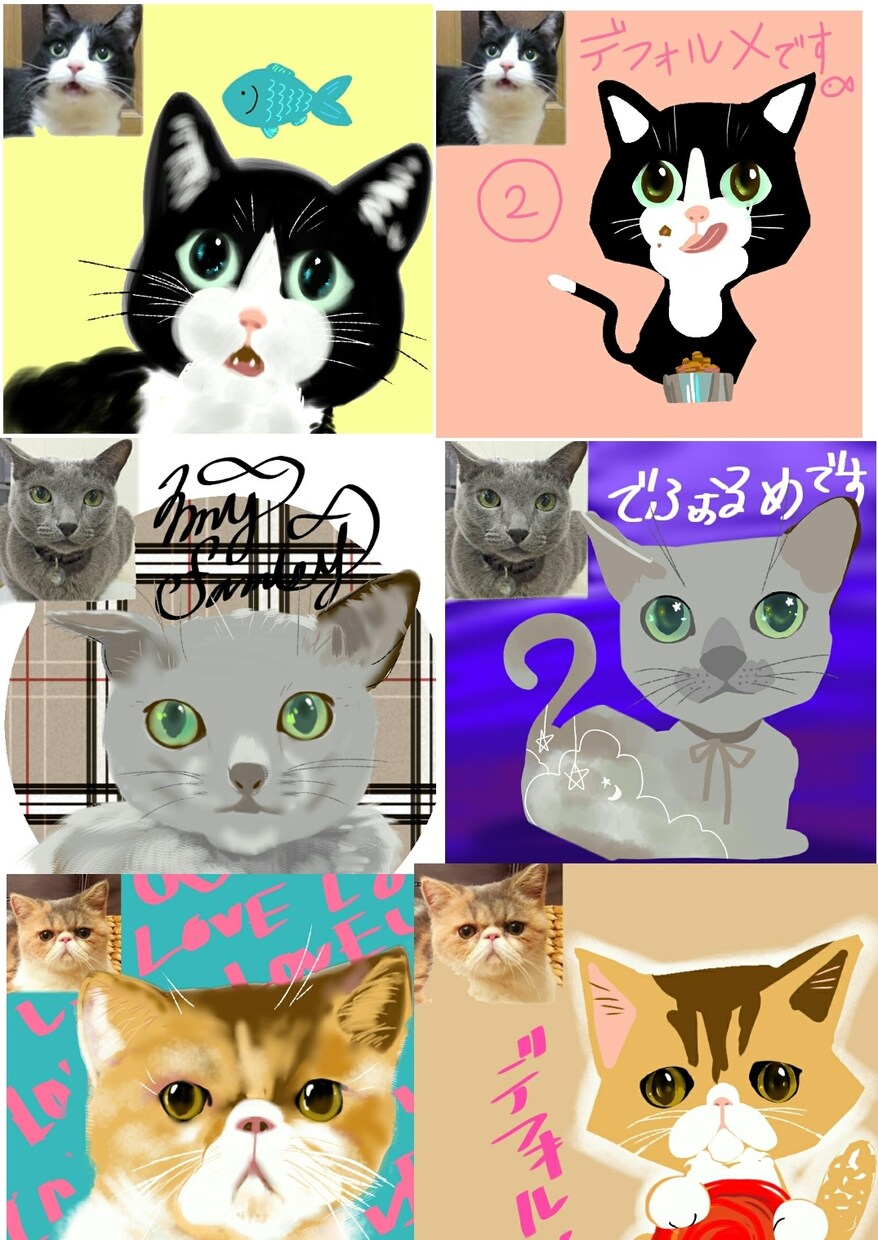ペットのイラスト描きます ペットの新たな一面を見つけちゃいませんか？？ イメージ4
