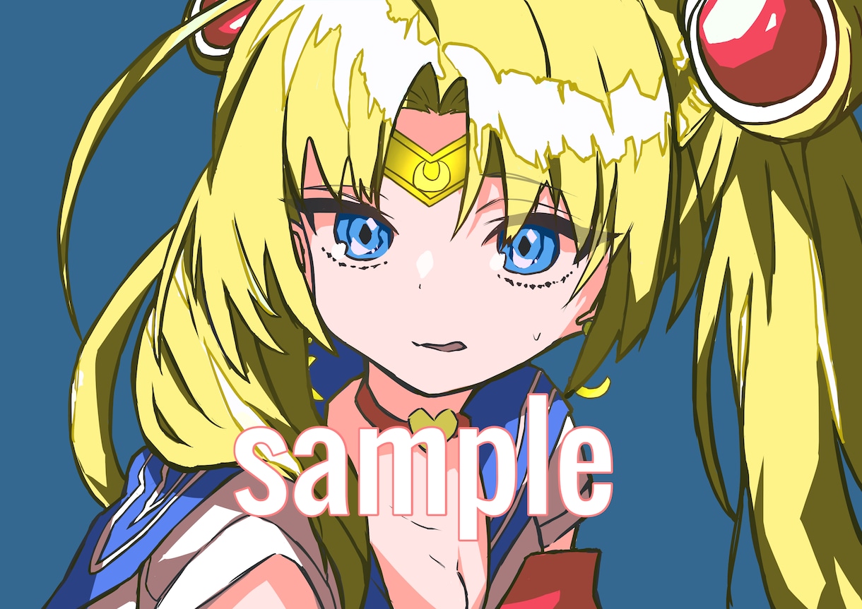 ヘッダー、アイコン、ウェブページのイラスト描きます ラフ修正無料！あなただけのオリジナルが必要な方へ イメージ5