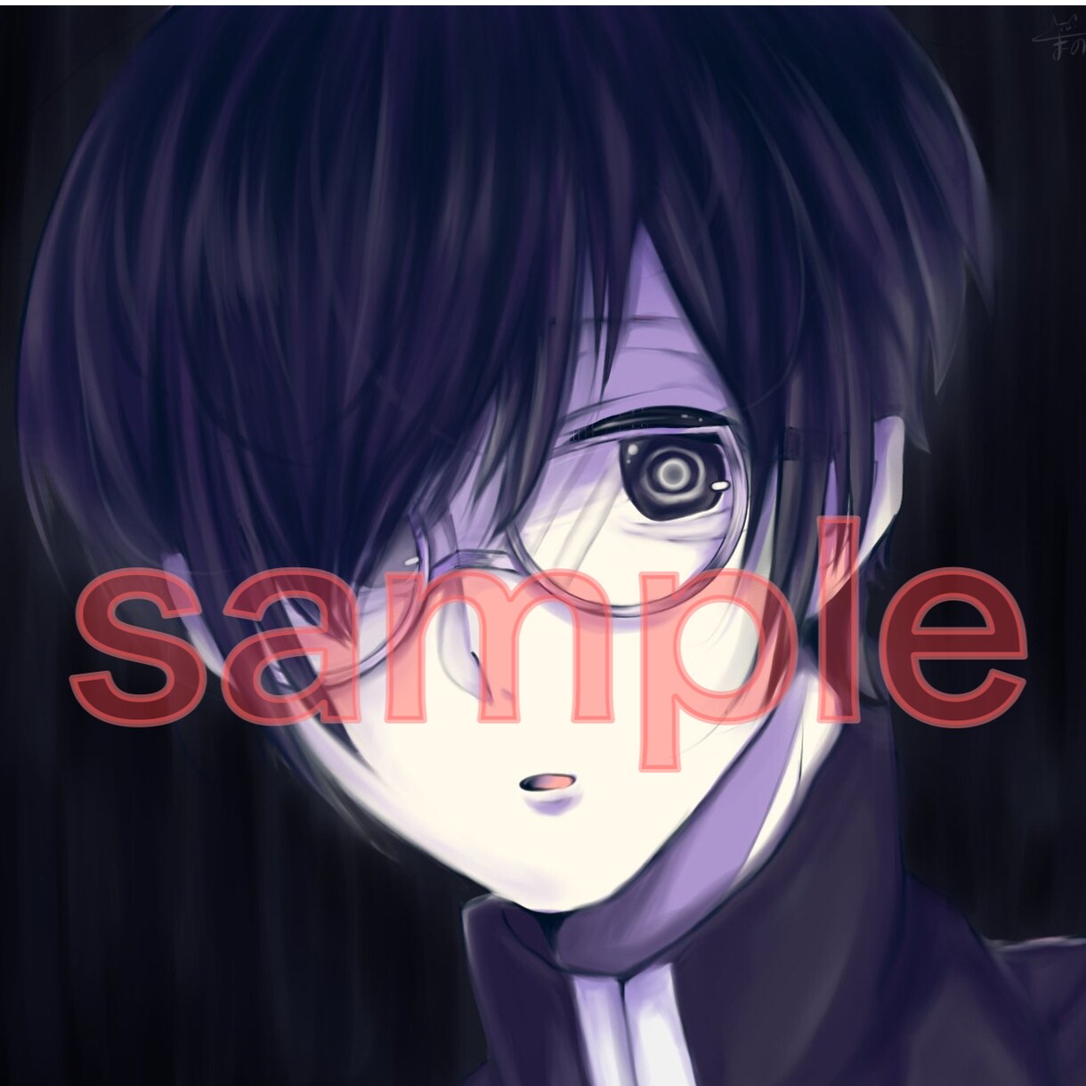 SNS等のアイコン描きます Twitter・YouTube・動画のイラストにどうぞ！ イメージ3