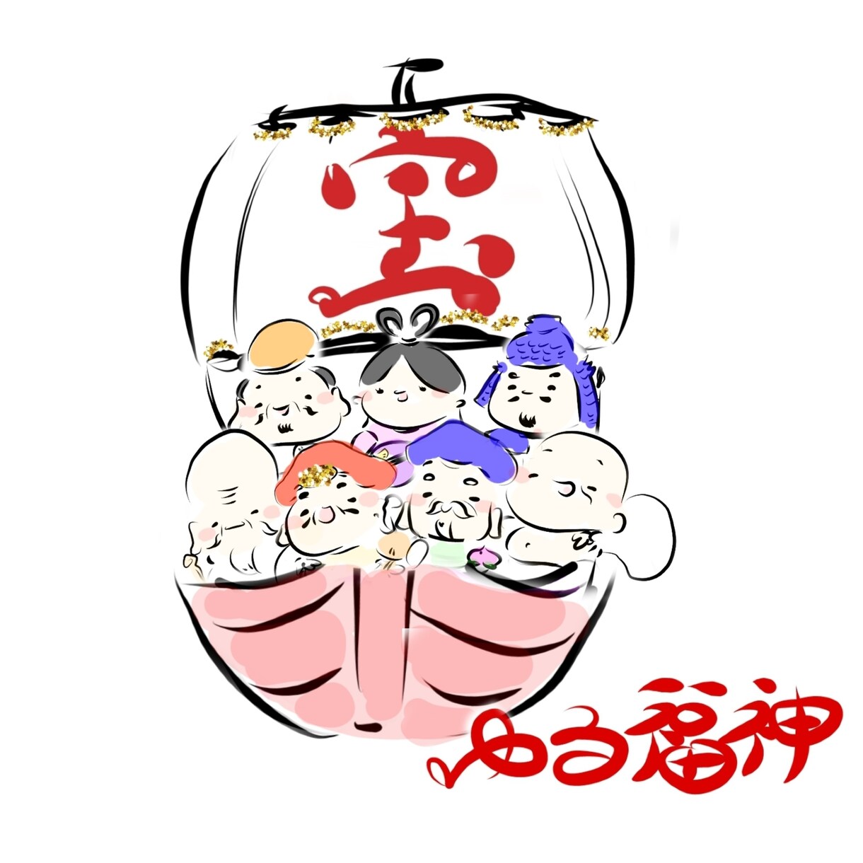 アイコンや挿絵にオススメなイラストを描きます イベント（ex:Xmas、お正月）事にもおすすめ！ イメージ8