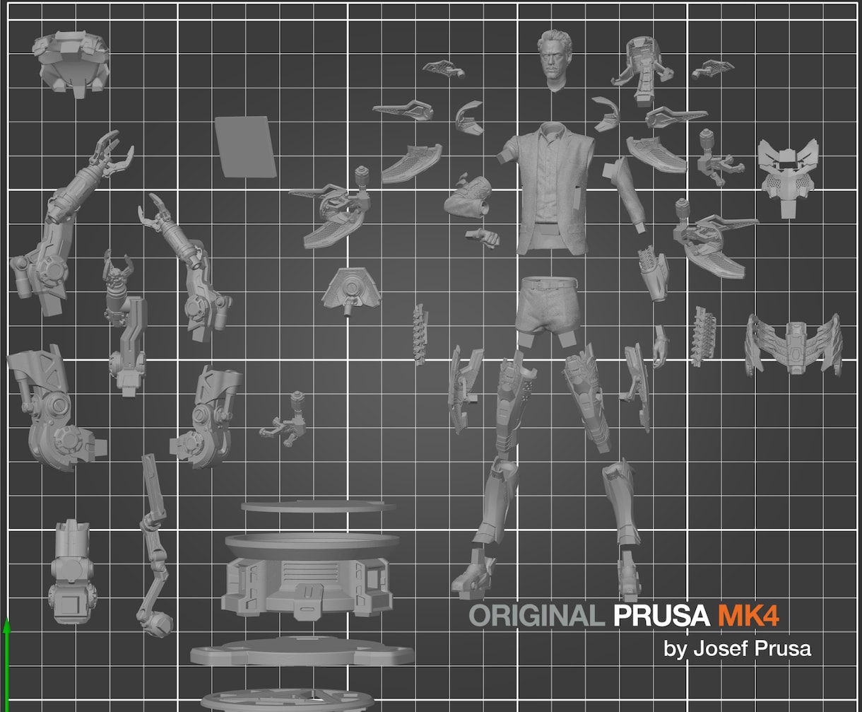 大型3Dプリントを高品質で出力しますます フィギュア・メカ・ガレージキットに対応 イメージ8