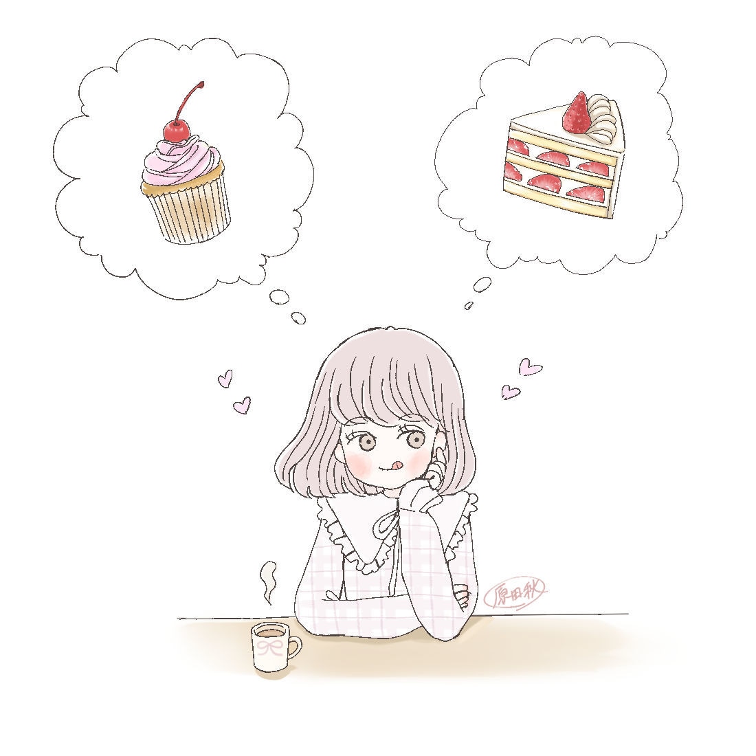 ゆるかわいい絵柄のイラスト描きます ゆるかわなミニキャラサイズの人物イラストが欲しい方へ イメージ2