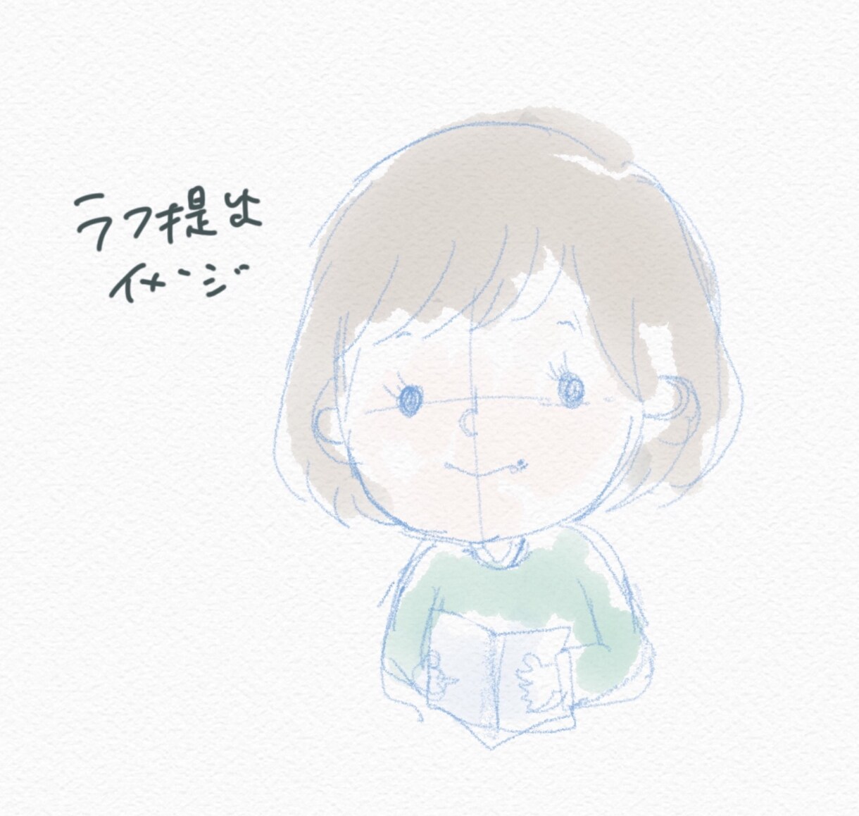 SNSアイコンにつかえる、癒し系の似顔絵描きます やさしいイラストテイストでお客様に安心していただけます！ イメージ4
