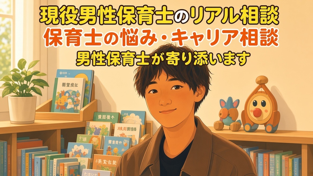 保育士を目指す人・現役保育士の悩みを聞きます 人間関係・書類・転職・試験勉強まで現場目線で一緒に考えます！ イメージ1