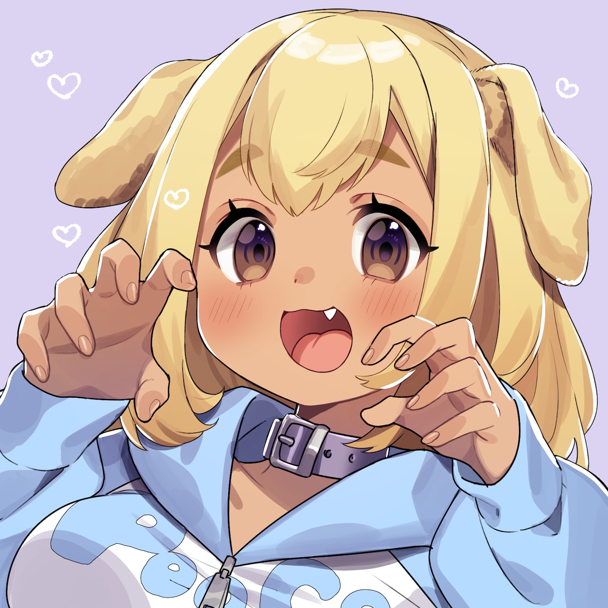 きゅるんと可愛い！SNS用アイコンを作成いたします TwitterなどのSNSにぜひご利用ください！ イメージ4