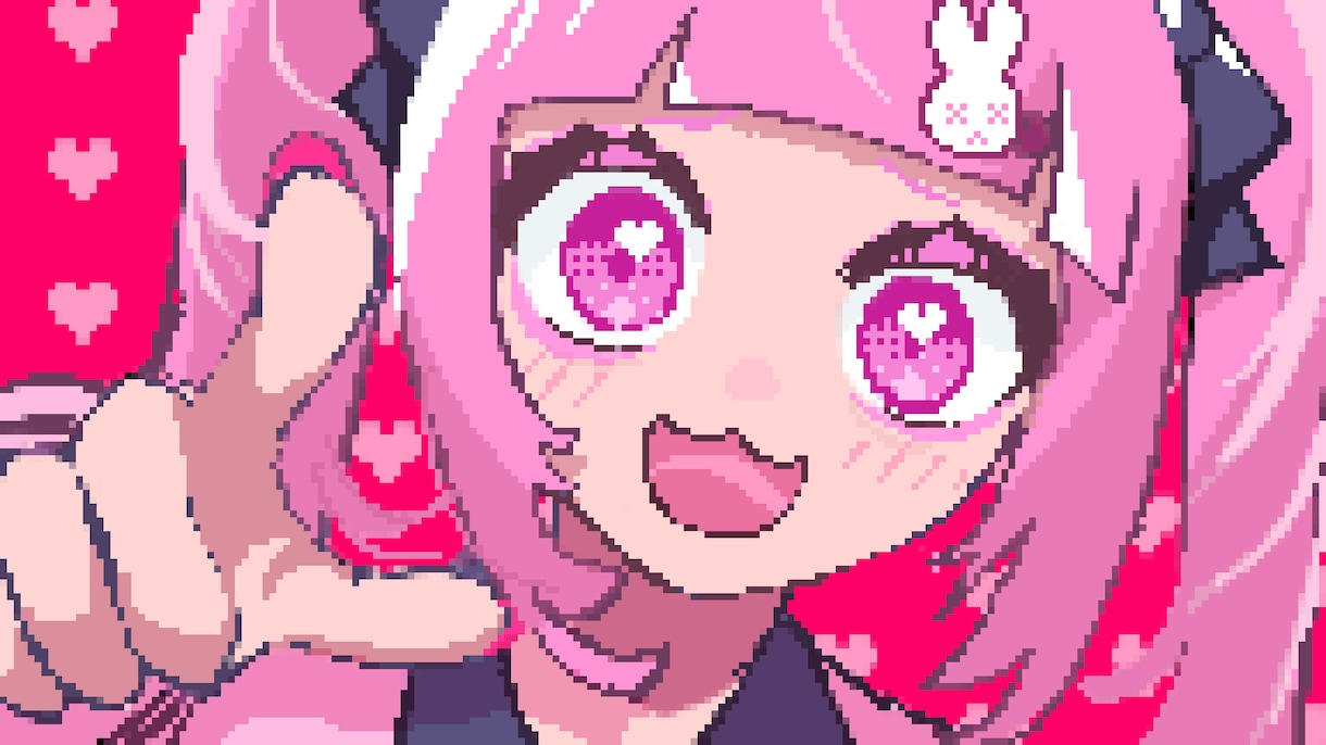 かわいいポップなドット絵描きます 業界最短でポップなドット絵をお届け！ イメージ1