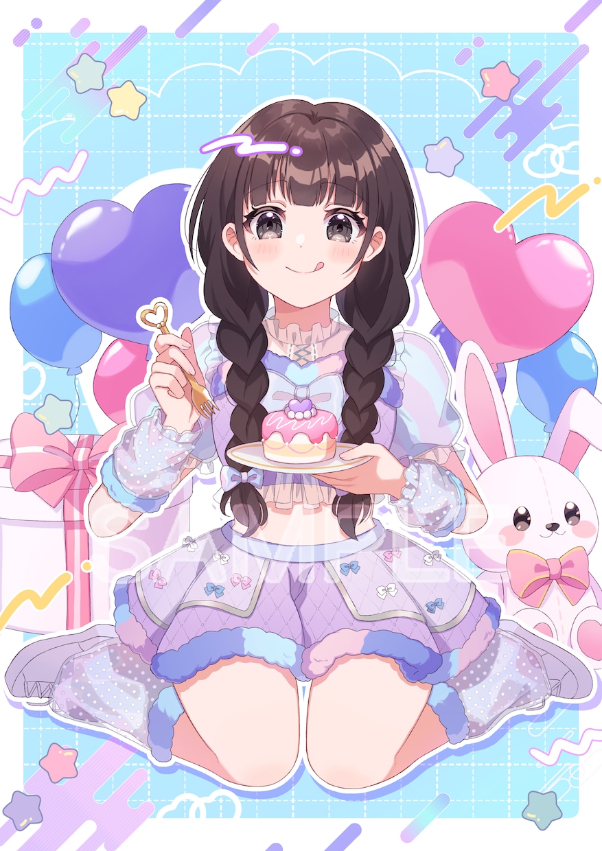 かわいいイラストお描きします アイコン用、サムネイル用など様々な用途にご対応いたします！ イメージ4