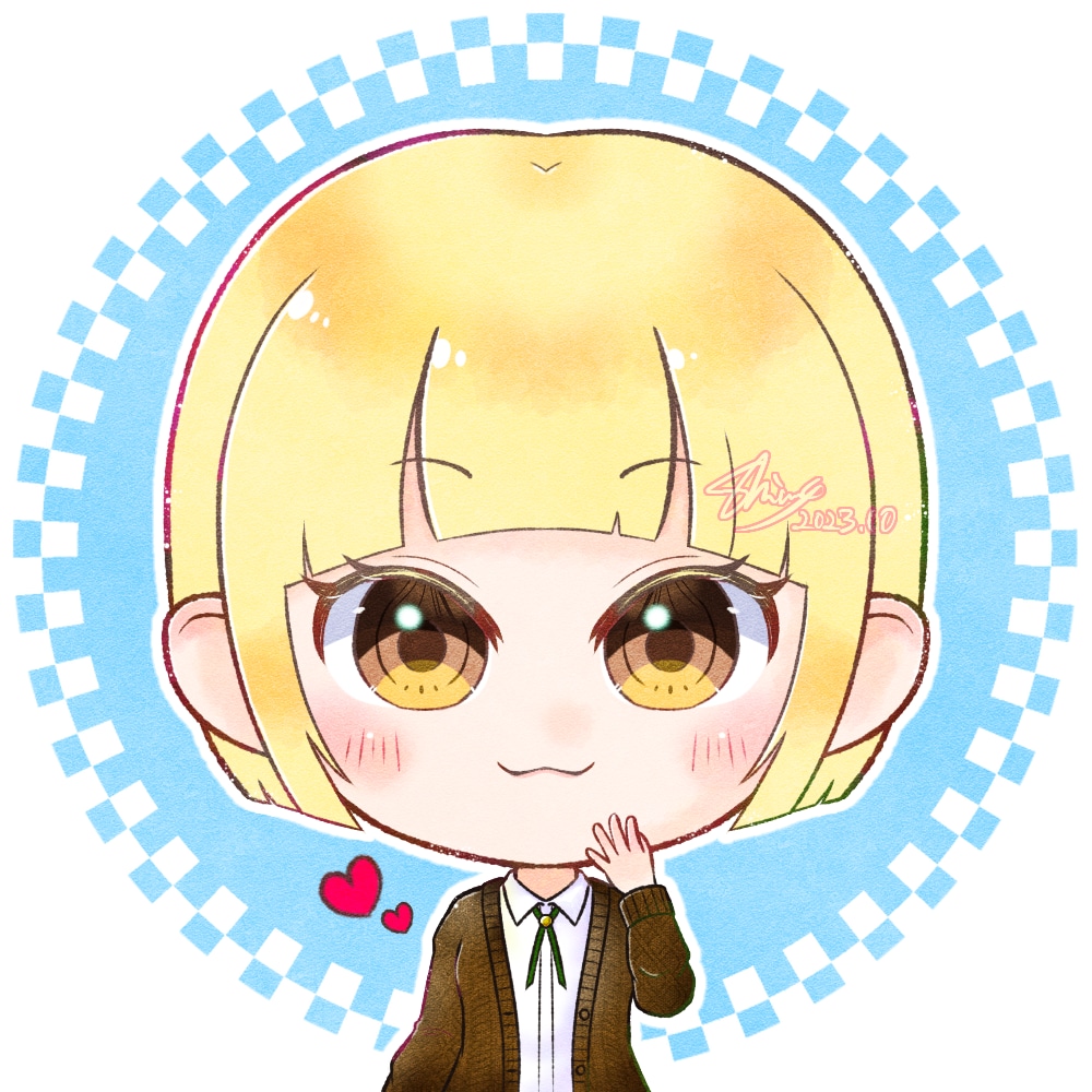 お試し価格！おまかせちびキャラアイコンを描きます 低予算の方やこだわりが少ない方向きのアナログ風アイコンです イメージ8