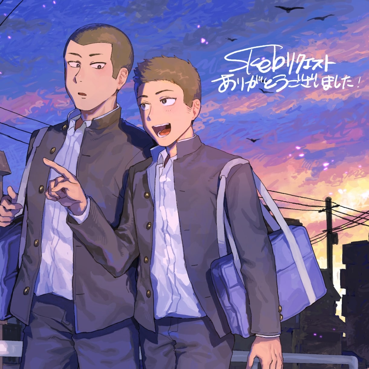 厚塗り！一枚絵、イラスト作成いたします 鮮やかな厚塗りイラスト作成いたします イメージ5
