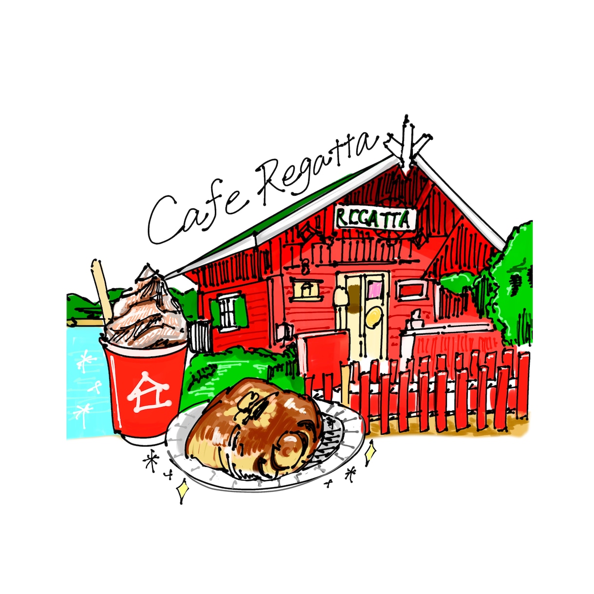 美味しさと魅力が伝わるイラストを作成します ！！メニュー表やレシピ本の挿絵、パッケージにも^ ^ イメージ8