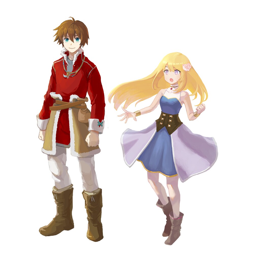お試し価格★立ち絵お描きします フリーゲーム・TRPG・小説などのキャラクターにどうぞ* イメージ1
