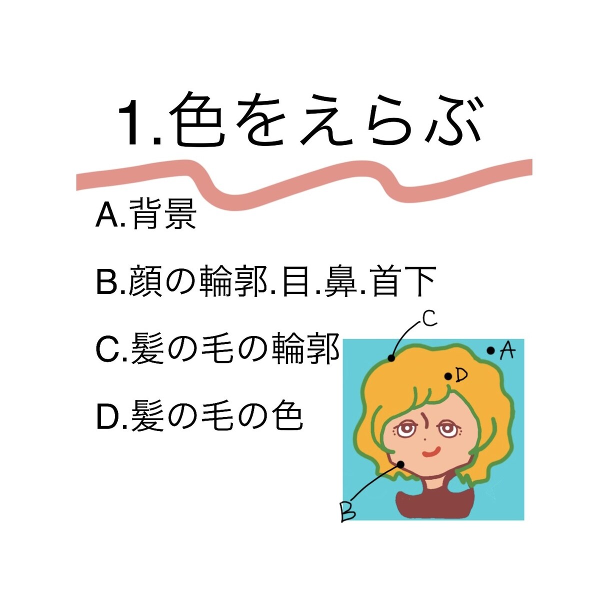 簡単ご指定でカラフルポップなアイコン描きます ご自身の写真無しでも作成できます！ イメージ2