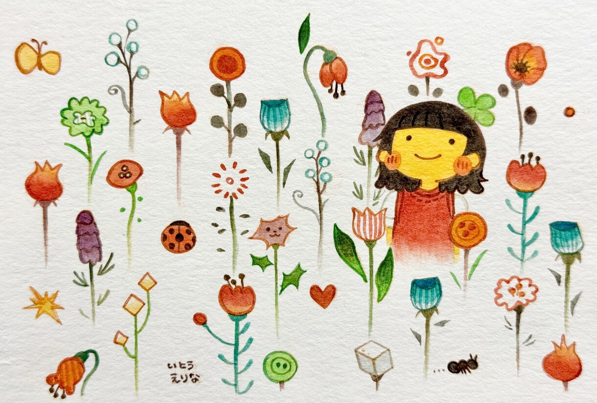 イラスト一枚絵制作します カラフルな一枚絵、絵本風なタッチ イメージ3