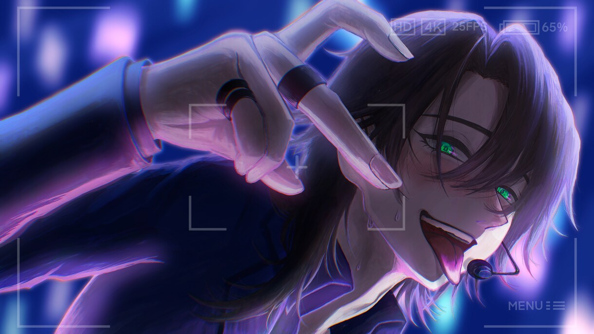 楽曲MVや小説装画に！息づかいを感じる絵を描きます 映画のワンシーンのようなドラマチックなイラストをご提供します イメージ4