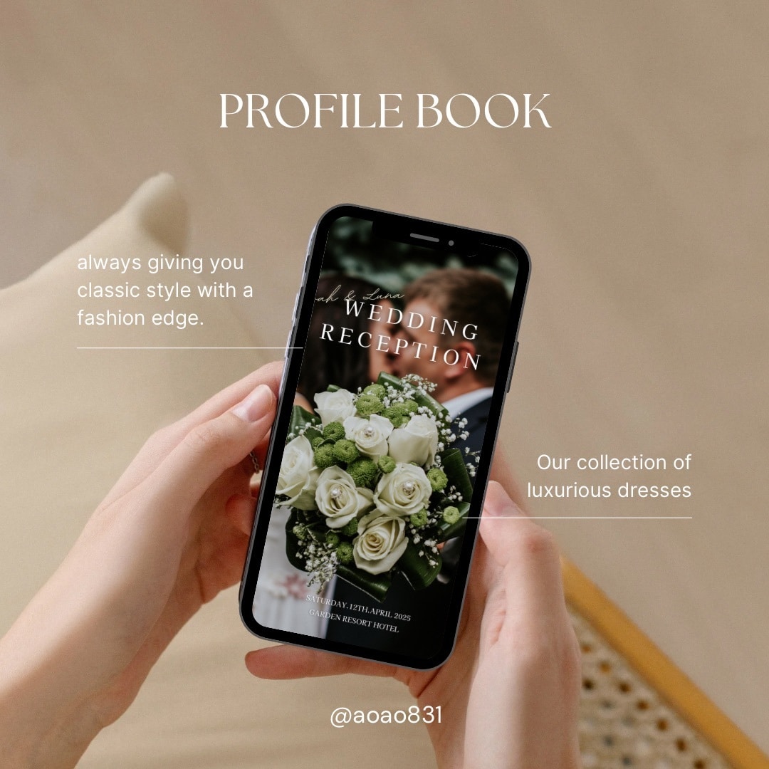 スマホで簡単にプロフィールブックが作れます canvaとスマホ1つで簡単作成♩パソコンもOK◎ イメージ1