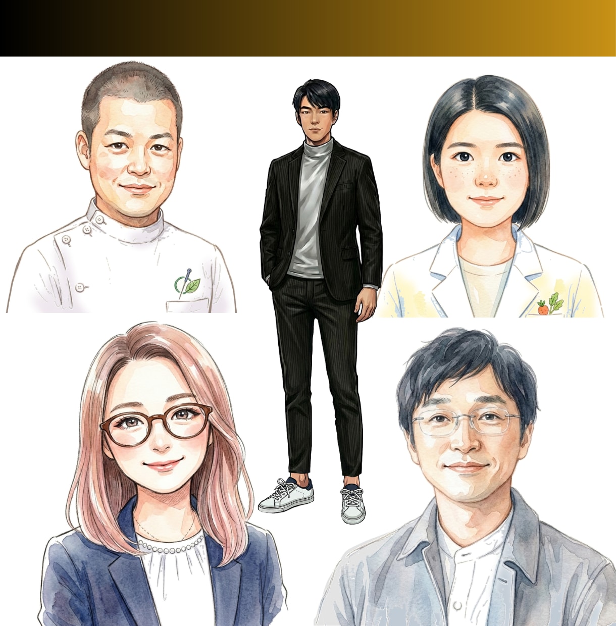 商用利用OK｜信頼されるビジネスアイコン描きます 発信内容が伝わる、信頼感のあるプロフィールへ イメージ10