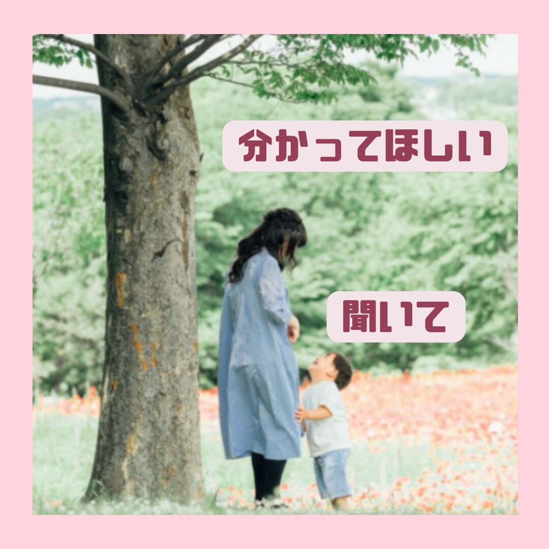 分かってほしい。聞いて。しっかり受け止めます 優しく聞いて。慰めて。叱ってほしい。希望の話し相手になります イメージ1
