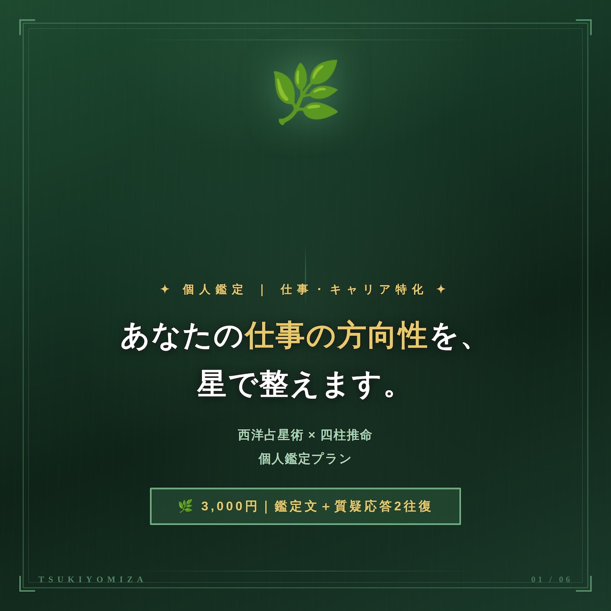 貴方様のお仕事•キャリアを真摯に真面目に応援します 3,000円であなたの仕事•キャリアの視点を整える個人鑑定。 イメージ1