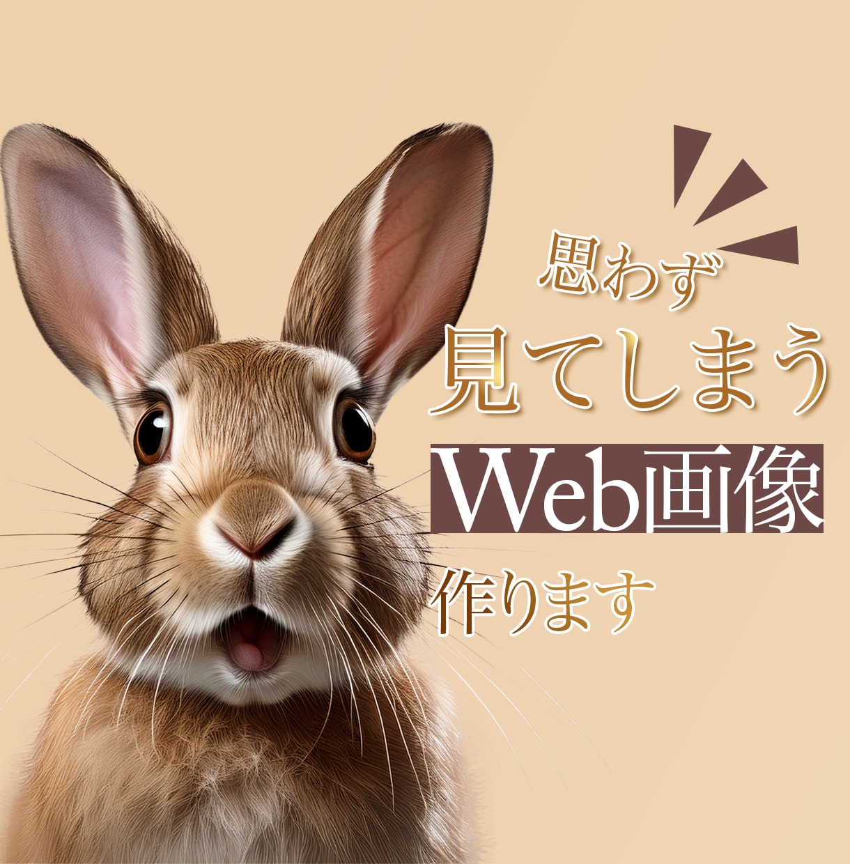 思わず見てしまうWeb画像をお作りします 【先着10名様】特別価格・修正無制限でお作りします イメージ1