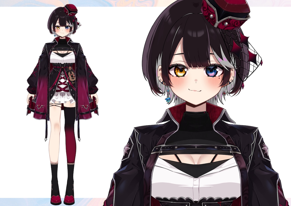 全行程おまかせ！ハイクオリティなモデルを制作します 【一貫制作】キャラデザからLive2Dまで、理想の姿を。 イメージ2