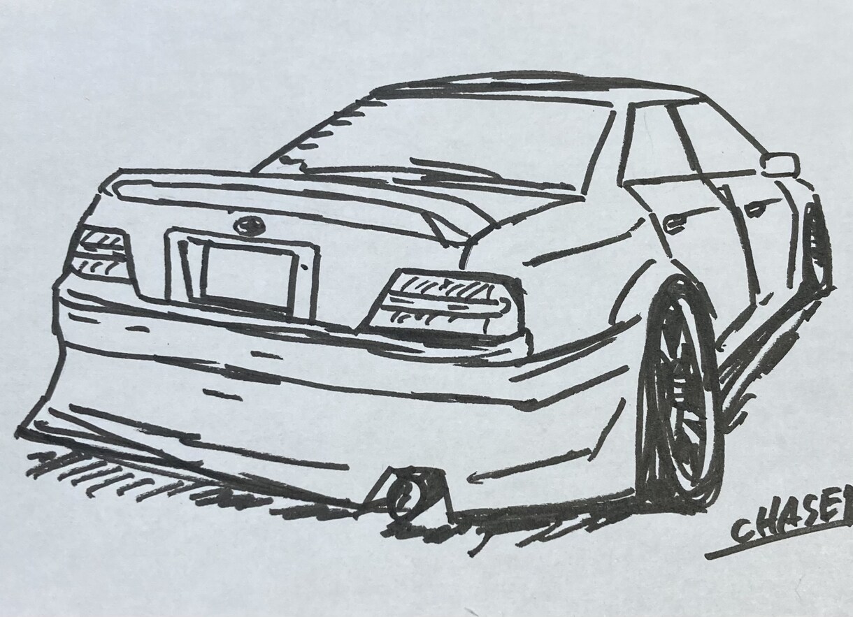 皆さんの愛車を名刺サイズでスケッチします 〜あなたの愛車を手のひらサイズに〜 イメージ4
