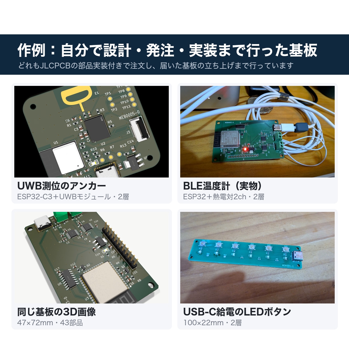 基板の検図とJLCPCB発注データ作成をします 注文前に間違いを潰し、そのまま発注できる形で納品 イメージ4