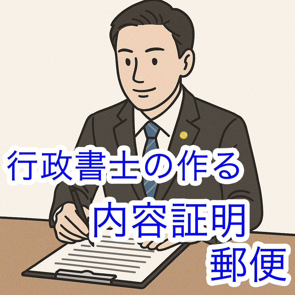 行政書士が内容証明郵便の文案作成します 伝えることに、プロの整えを。内容証明文案、承ります。 イメージ1