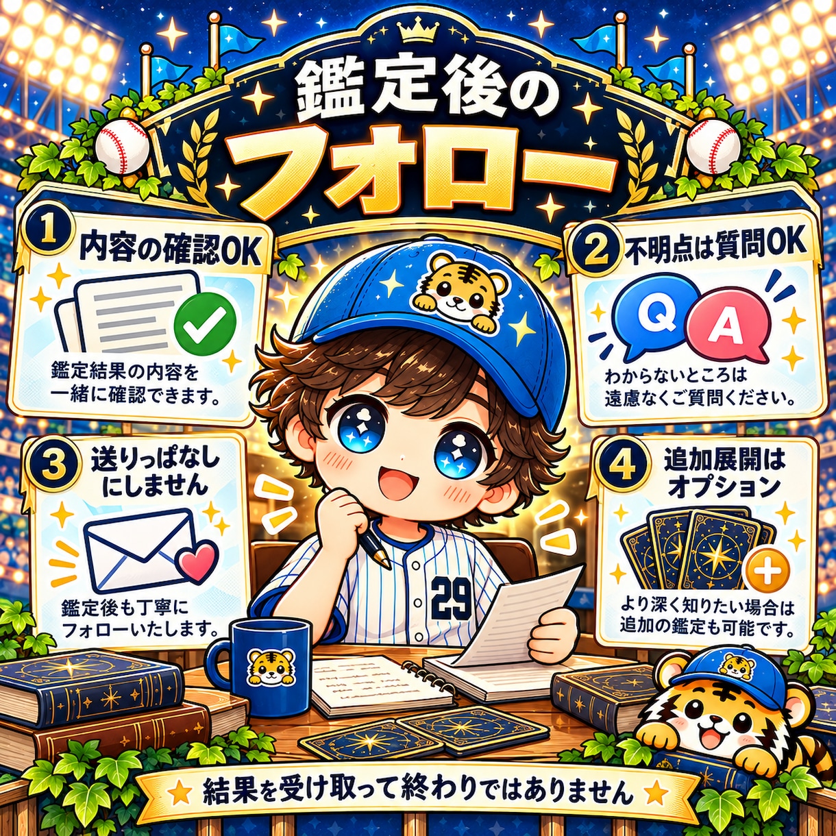 タロット占いで恋愛・仕事・人間関係の悩みを占います ⚾️ 虎次郎の占いスタジアム｜500円から気軽に作戦会議❗️ イメージ9