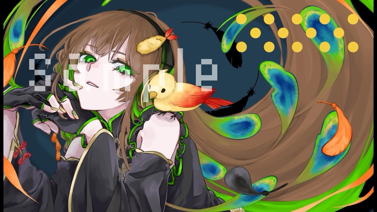サムネ・アイコン等の一枚絵イラスト描きます YouTube・歌ってみた等の一枚絵に イメージ2