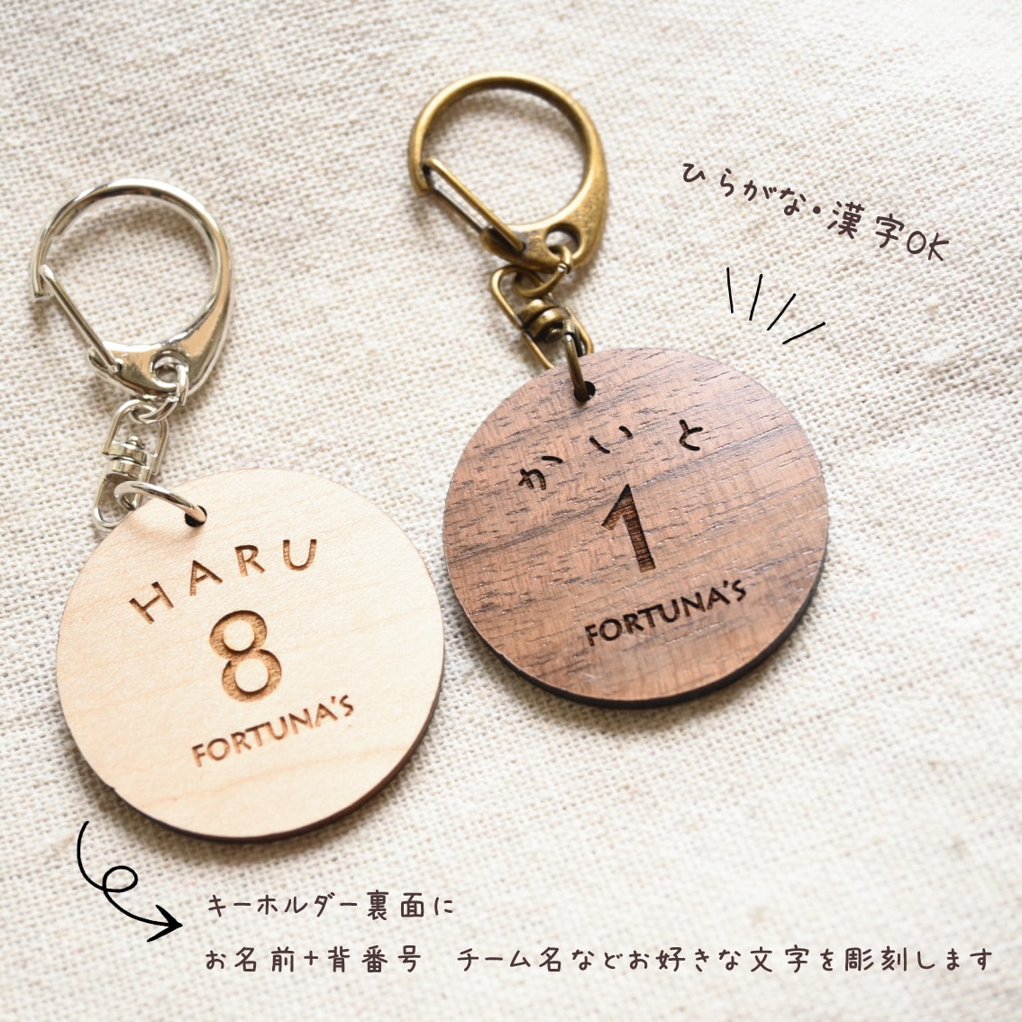 名入れ＊チーム名＊野球ボールキーホルダー制作します サークルや野球仲間とお揃いで作れる♪名入れキーホルダー イメージ2