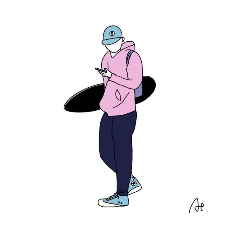顔出しなし◎雰囲気おしゃれイラスト作成します オリジナルの雰囲気の一枚を！snsアイコン、商法利用にも◎ イメージ6