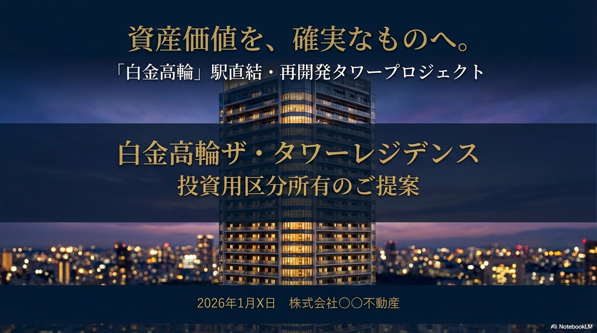 不動産特化！成約率UP「ロジカル営業資料」作ります マーケターが作る〜専門用語OK!!現場で使える資料を即納〜 イメージ1