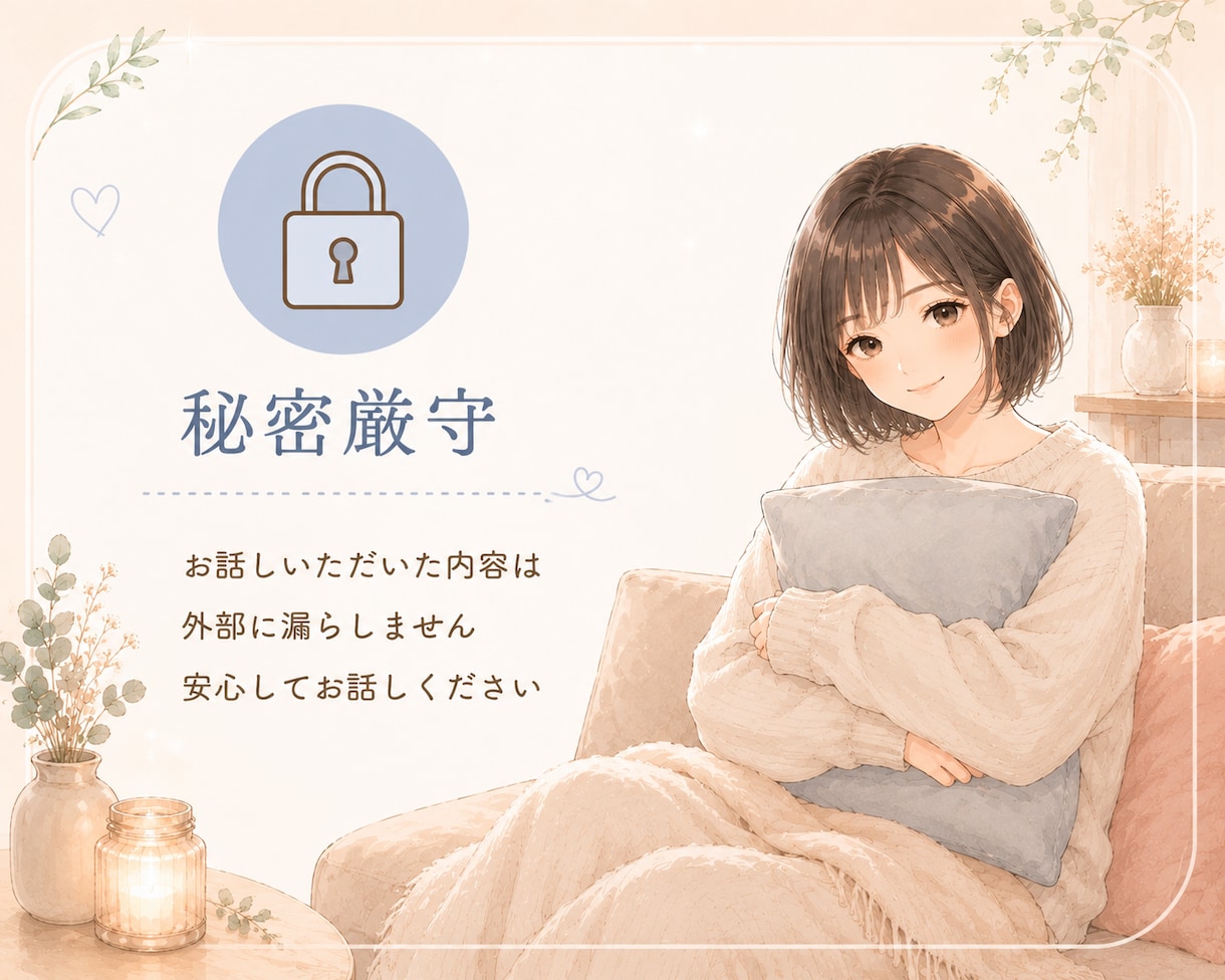 モヤモヤした気持ちを優しくお聞きします 気持ちが軽くなるかも♪愚痴・雑談・育児の悩み何でも歓迎です。 イメージ5