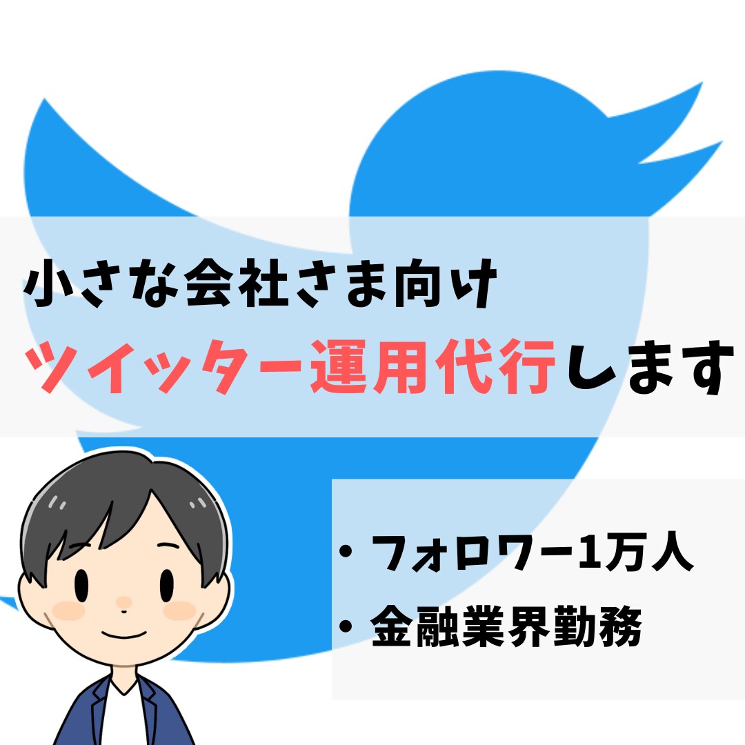 会社さん向け/1か月ツイッター運用代行します 1万人フォロワーがいる私が運用します イメージ1