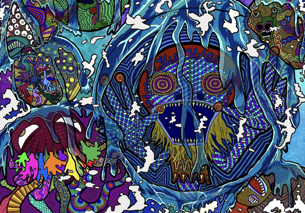 唯一無二の絵を描きます 細かすぎて伝わらないアートを出品中 イメージ5