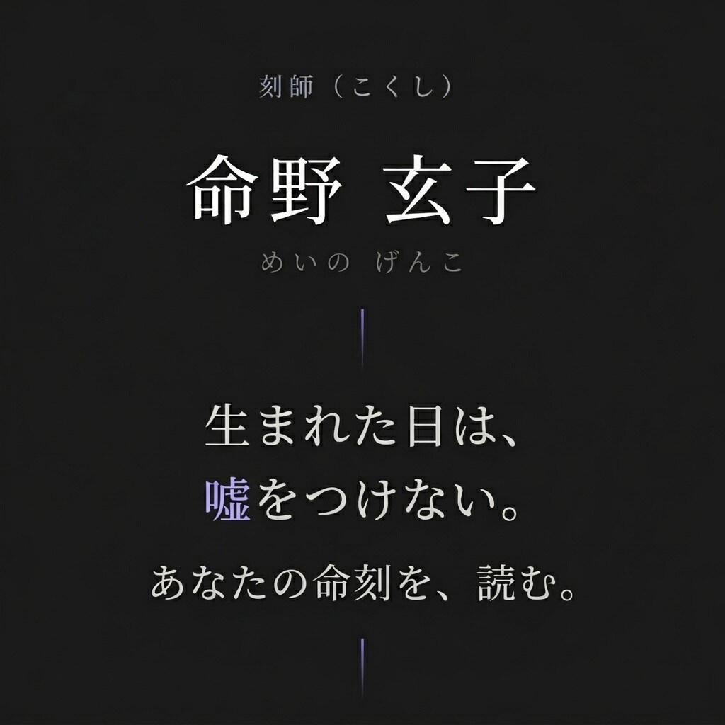 命の紋様 | あなたの命刻を読みます 【生年月日鑑定】恋愛・結婚・人縁 | 運命の流れを読み解く イメージ1