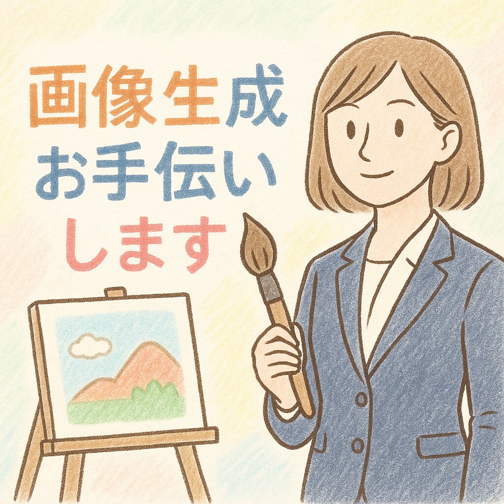 思い通りの絵を作るためのお手伝いをします 画像生成の調整サポート、プロンプトの作成アドバイス イメージ1